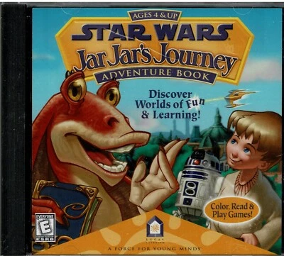 Star Wars Jar Jar's Journey Adventure Book Pc Mac New XP or Mac 9.0 & Below - Image 1 of 2