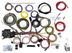 Hot Rod Eazy Wiring Harness 22 Circuit Complete A To Z + H/Light - Ford, Holden - Picture 1 of 10