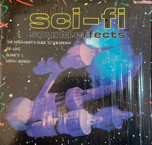 SCI-FI SOUND EFFECTS:Hitchiker's Guide to Galaxy, Dr. Who BBC Records 1981 Vinyl - Picture 1 of 7