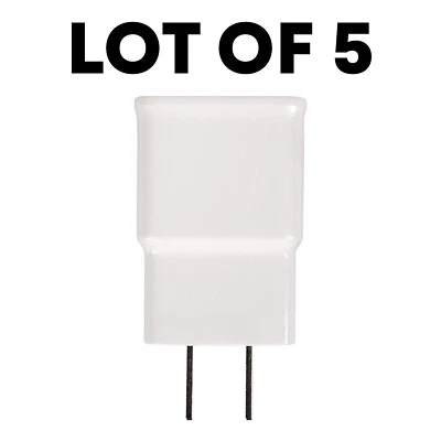 Paket Mit 5 - Original Samsung USB Ladegerät EP-TA10JWE 5.3V 2A - Bild 1 von 4