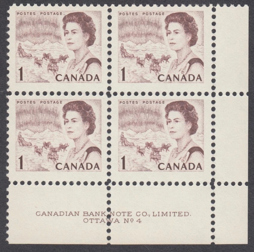 Canada - #454 QE II Centennial Plate Block #4 - MNH - Image 1 of 1