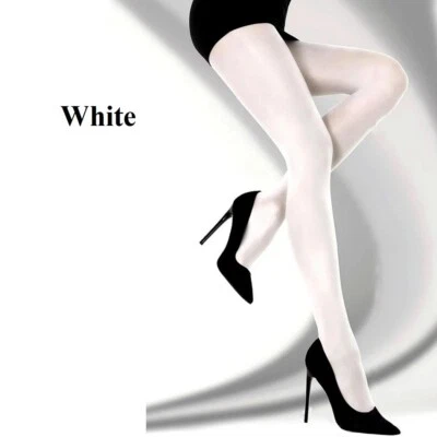 Lores Lucido opaque tights with satin shine made of soft 3D microfiber 100 Den - Image 1 of 4