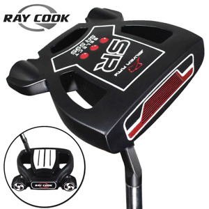 RAY COOK SR-595 SPIDER TRIPLE TRACK PUTTER 35" +HEADCOVER & MIDSIZE GRIP>