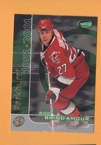 2000-01 Be A Player PARKHURST 2000 # P24 Rod Brind'amour CAROLINA HURRICANES