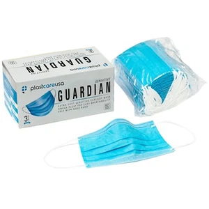 250 ASTM Level 3 4-Ply Disposable Medical Surgical Face Masks (5 Box of 50) - Picture 1 of 7