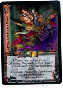 UFS Soul Calibur III Box Topper - Laying the Smack Down - Picture 1 of 1