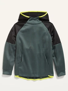 Old Navy Boys Color Block Techie Fleece Pullover Hoodie Size Small, Medium or XL - Picture 1 of 2