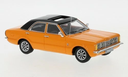 Ford Taunus GXL Orange/black 1973 1/43 Neo Neo45134