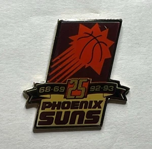 Prendedor de solapa Phoenix Suns vintage ~ 25 años de 68-69 a 92-93 - Imagen 1 de 7