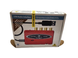 Behringer U-Control UCA222 USB Audio Interface - Packaging Residue on Back** - Picture 1 of 4
