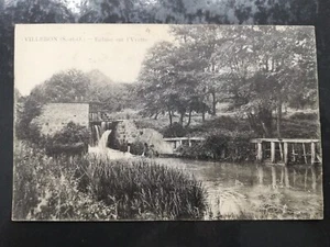 CPA - 91 - VILLEBON - Ecluse sur l'Vvette. - Imagen 1 de 2