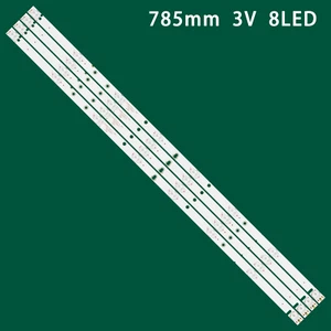 KIT  BARRE LED PER TV TELESYSTEM CX-40D08-ZC21FG-01, 303CX400035 MS-L1092-V2 - Foto 1 di 6