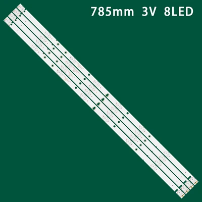 KIT  BARRE LED PER TV TELESYSTEM CX-40D08-ZC21FG-01, 303CX400035 MS-L1092-V2 - Immagine 1 di 4