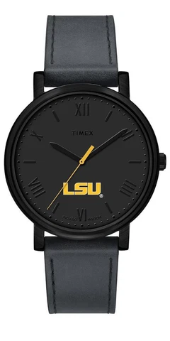 Ladies Timex LSU Tigers Louisiana State Watch Black Night Game Watch Cover