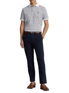 $125 Polo Ralph Lauren Classic-Fit Soft Cotton Polo Shirt, White Multi, XXL - Picture 1 of 3