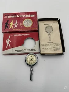 Podómetro vintage New Haven 100 millas modelo 230 EE. UU. - Imagen 1 de 4