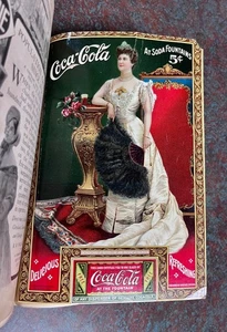 Double-Sided Lillian Nordica Coca-Cola Ad with Coupon Attached, Scribner's 1905 - Picture 1 of 6