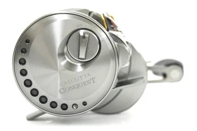 Mulinello Shimano 23 Calcutta Conquest BFS HG impugnatura sinistra esca fine ... - Immagine 1 di 4