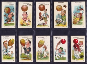 Major Drapkin THE GAME OF SPORTING SNAP 1928 Set Of 40 Baseball Golf Boxing - Picture 1 of 8