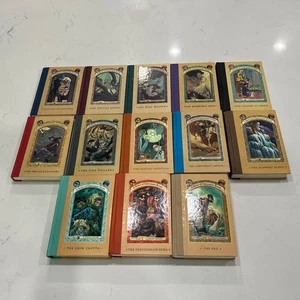 A Series of Unfortunate Events By Lemony Snicket Complete Hardcover Set 1-13 Lot - Bild 1 von 18