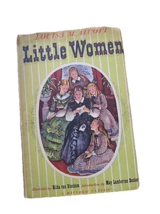 Little Women Louisa May Alcott Rainbow Classics Illustrated 1946 Hardcover HCDJ - Picture 1 of 12