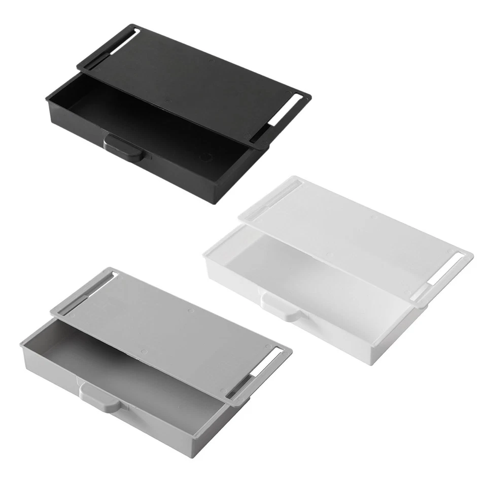 Storage Box Self Stick Large Capacity Under The Desk Saving Space for Kitchen - Image 1 of 1