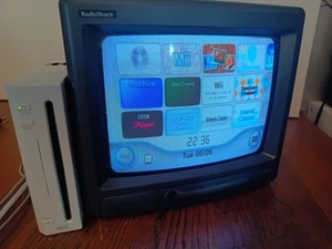 RADIOSHACK CTV-10 10'' CRT TV Retro Gaming Monitor Schermo TESTATO + GARANZIA - Foto 1 di 15