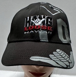 VINTAGE RARE NEW Hawaii Hang Loose Ball Cap Hat Hawaiian Headwear SURFER CAMO - Picture 1 of 9