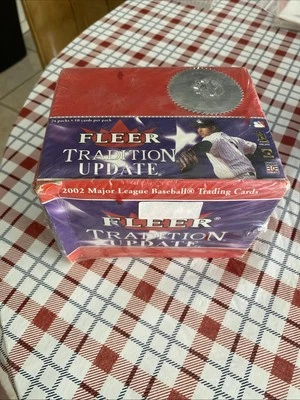 2002 Fleer Tradition Update Baseball Sealed Retail Box 24packs 10 Cards/pack🔥 - Image 1 of 4