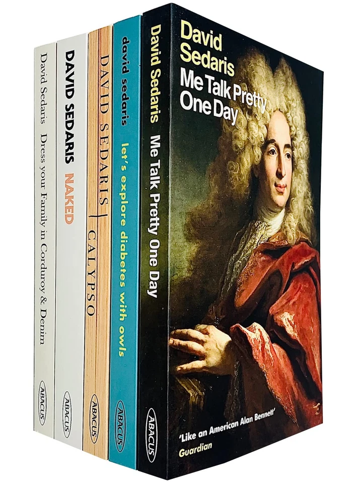 David Sedaris Collection 5 Books Set (Me Talk Pretty One Day, Dress Your Fam... - Image 1 of 1