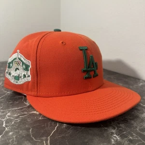 Sombrero ajustado exclusivo Hat Club Ballpark Snacks Los Angeles Dodgers talla 7 1/8 - Imagen 1 de 4