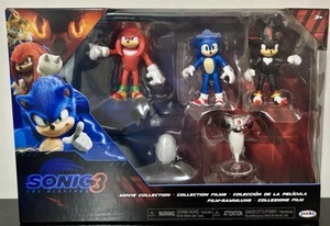 Sonic the Hedgehog 3 Movie Collection Pack 5 Action Figure Toy Set - Brand New - Picture 1 of 5