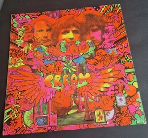 CREAM - DISRAELI GEARS A1/B1 STEREO FULLY LAMINATED 1967 VINYL REACTION EX+/EX - Picture 1 of 8