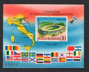 Romania 1990-MNH -Football World Cup - Italy-  (ROM 2) - Picture 1 of 1