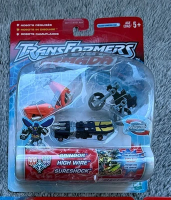 Transformers Armada: Grindor, High Wire, Sureshock - Image 1 of 2