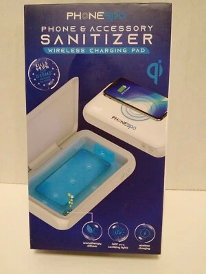 Phonespa Phone & Accessory Sanitizer Wireless Charging Pad Aramatherapy Diffuser - Image 1 of 4