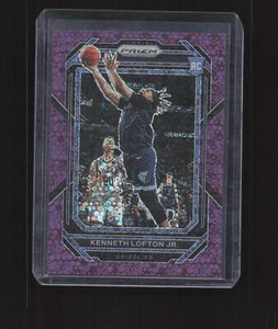 2023 Panini Prizm - Kenneth Lofton Jr. - Purple Disco /75 - RC - #253