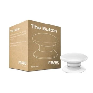 The Button White / Z-Wave Plus Drahtlose Tragbare Schalt-Knopf Weiß FGPB-101-1 - Bild 1 von 4
