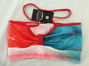 Zara Terez Blow Pop Halter Bikini Top Girls Size 14 NWT! - Picture 1 of 10