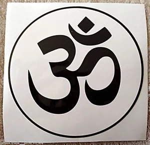 Om Symbol Sticker, symbol of the universe, sound of creation, Yoga decal - Picture 1 of 2