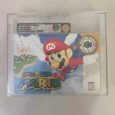 Super Mario 64 SM64 Nintendo 64 N64 Player's Choice Sealed New VGA 85+ Graded - Image 1 of 2