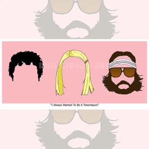 Original THE ROYAL TENENBAUMS Art Print Zissou DVD Blu - Picture 1 of 1