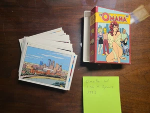 OMAHA the CAT DANCER 36 card set plus 3 PROMOS and BOX 1993 - Picture 1 of 2