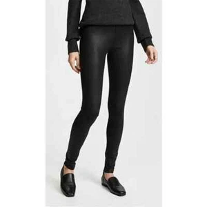 David Lerner NEW / NWT Black Coated Elliott Leggings - Size XS - Retail $189 - Picture 1 of 8