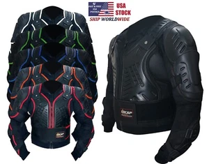 Men Motorcycle Protection Jacket Body Armor Dirt Bike Atv Off-road Motocross - Bild 1 von 47