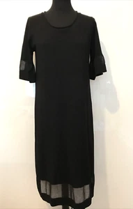 Culture, Lovely Black Loose Fit Knitted Midi Dress, New In Size : S - Picture 1 of 8