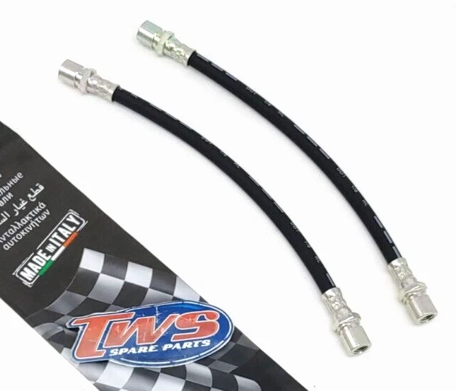 KIT 2 TUBI FRENO POSTERIORI PER PIAGGIO APE CAR P2 P3 AF3T MP 501 601 220 MPR2 - Imagen 1 de 2