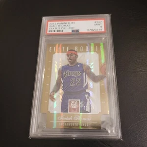 ISAIAH THOMAS RC 2012-13 ELITE ROOKIE STATUS 247 Troquelado DORADO 11/24 PSA 9 Error - Imagen 1 de 3