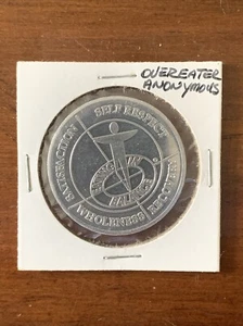 Overeaters Anonymous Recovery Token Coin Medallion - Serenity Prayer - Picture 1 of 3
