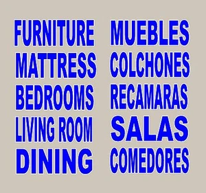 MASSANFERTIGUNG Geschäftsschild Vinyl Aufkleber Schild Fenster 11 Stück Schriftzug - Bild 1 von 2